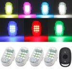 Multi-Use Wireless LED Strobe Lights – 7-Color USB Rechargeable with Remote Control - Image 2