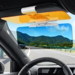 Day & Night Anti-Glare Car Visor – Reversible HD Sunshade for Safer Driving