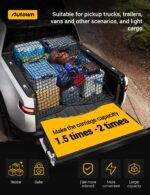 Expandable Mesh Cargo Net – Ideal for Trucks, Boats & Off-Road Vehicles - Image 2