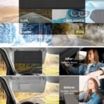 GlareGuard XL – Magnetic Adjustable Polarized Car Visor Extension for Day & Night Driving - Image 4