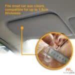 Day & Night Anti-Glare Car Visor – Reversible HD Sunshade for Safer Driving - Image 4