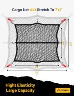 Expandable Mesh Cargo Net – Ideal for Trucks, Boats & Off-Road Vehicles - Image 3