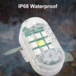 Multi-Use Wireless LED Strobe Lights – 7-Color USB Rechargeable with Remote Control - Image 5