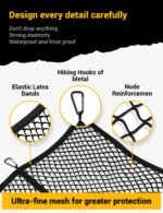 Expandable Mesh Cargo Net – Ideal for Trucks, Boats & Off-Road Vehicles - Image 4