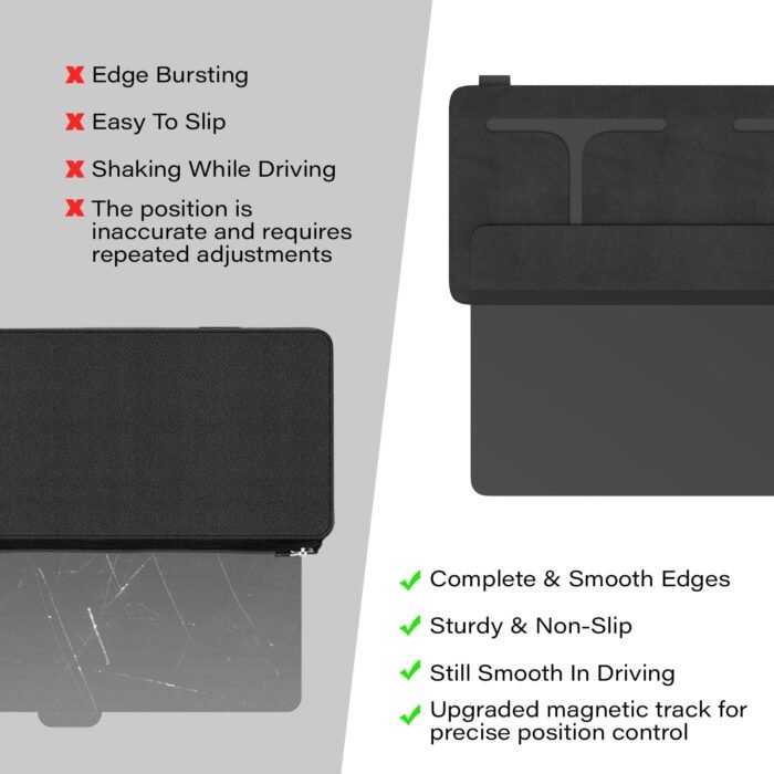 GlareGuard XL – Magnetic Adjustable Polarized Car Visor Extension for Day & Night Driving - Image 6