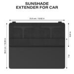 GlareGuard XL – Magnetic Adjustable Polarized Car Visor Extension for Day & Night Driving - Image 8