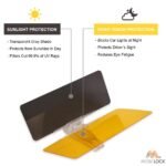 Day & Night Anti-Glare Car Visor – Reversible HD Sunshade for Safer Driving - Image 9