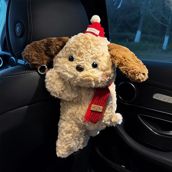 DoggyBox™ – Cute Car Tissue Dispenser - Image 5