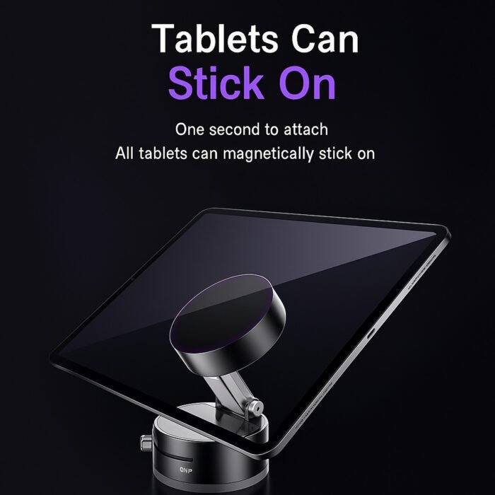 MagHold™ Pro Ultra-Stable Magnetic Car Mount with Foldable Vacuum Suction Design - Image 10