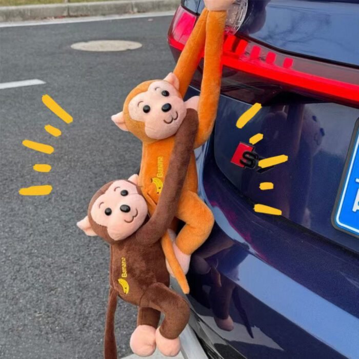 SwingMonkey™ – Cute Car Tail Monkey Decor - Image 3