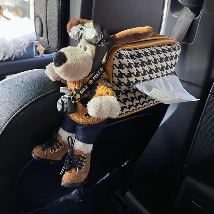 PupTidy™ – Hanging Dog Tissue Box for Cars - Image 5