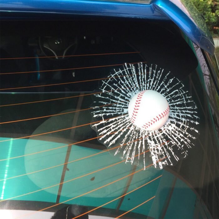 SmashFX™ – 3D Sports Ball Crack Sticker - Image 3