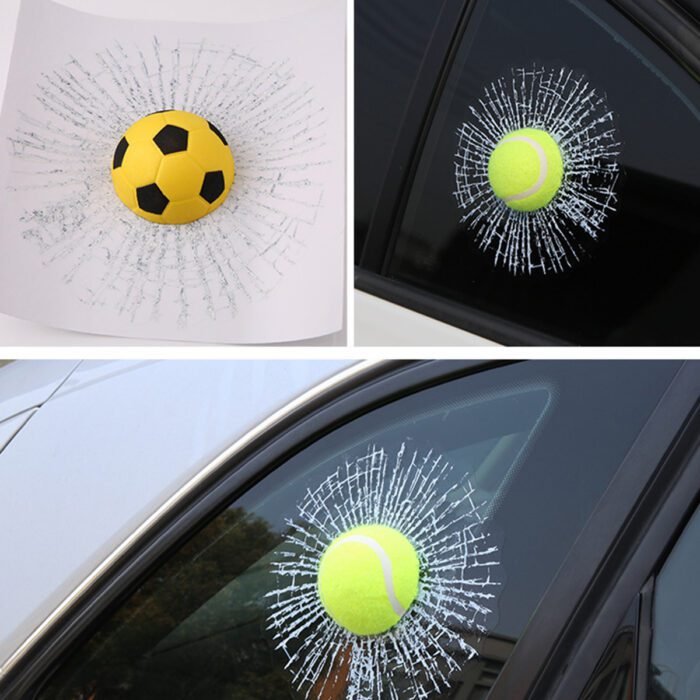 SmashFX™ – 3D Sports Ball Crack Sticker - Image 12