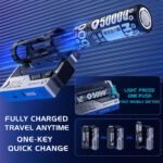 MechaCharge™ – Modular Tactical Power Bank with Clip-On Battery System - Image 4