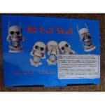 Gothic Skull Car Vent Clip - Retro Resin Air Freshener with Replaceable Scent Pads - Image 2